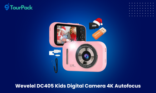Kids Camera Digital Camera, 4K Autofocus Vlogging Camera