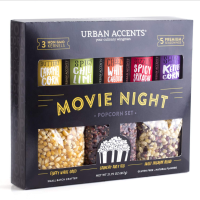 Urban Accents Movie Night Popcorn Set