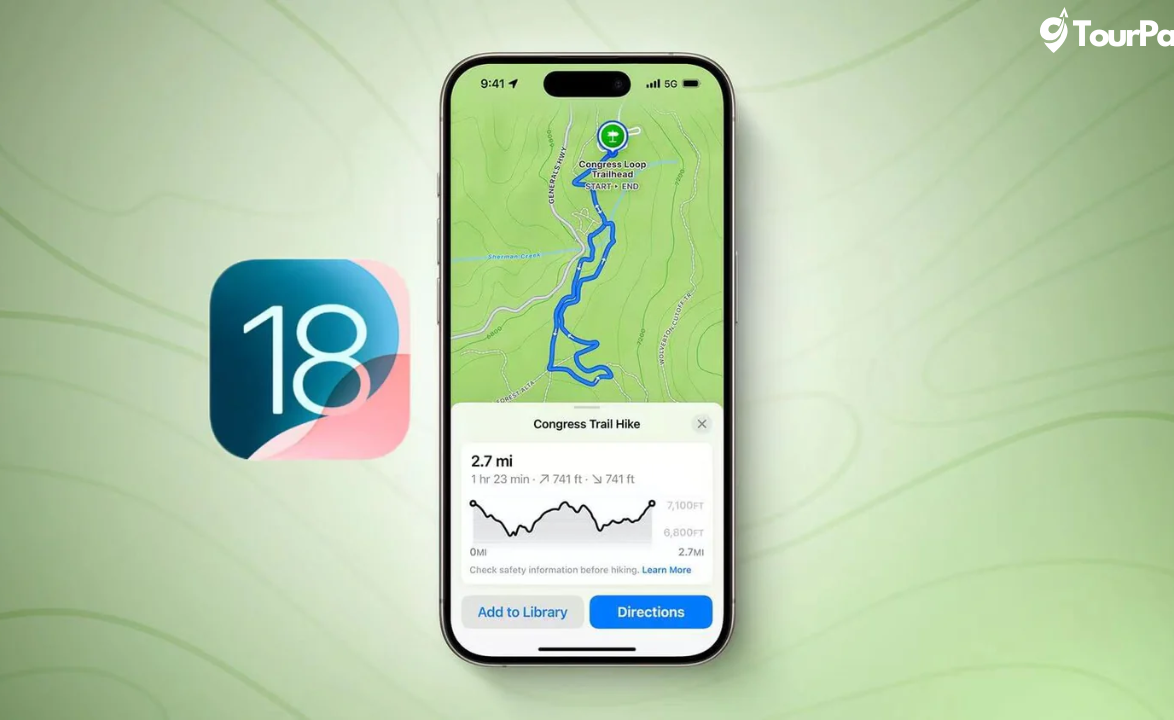 Apple Maps Introduces Hiking Trails and Outdoor Features in iOS 18