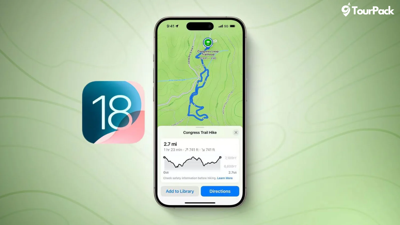 Apple Maps Introduces Hiking Trails and Outdoor Features in iOS 18