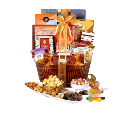 Broadway Basketeers Chocolate Gift Basket Christmas