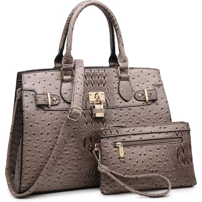 Dasein Handbags and Purses with Matching Clutch