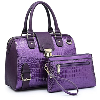 Dasein Women’s Barrel Handbag