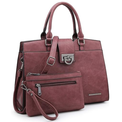 Dasein Monogram Satchel Purse