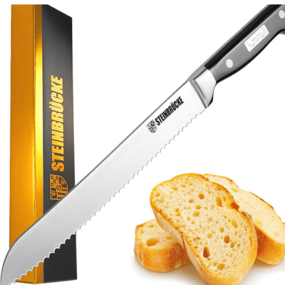 The Gioventù 10-inch Serrated Bread Knife i